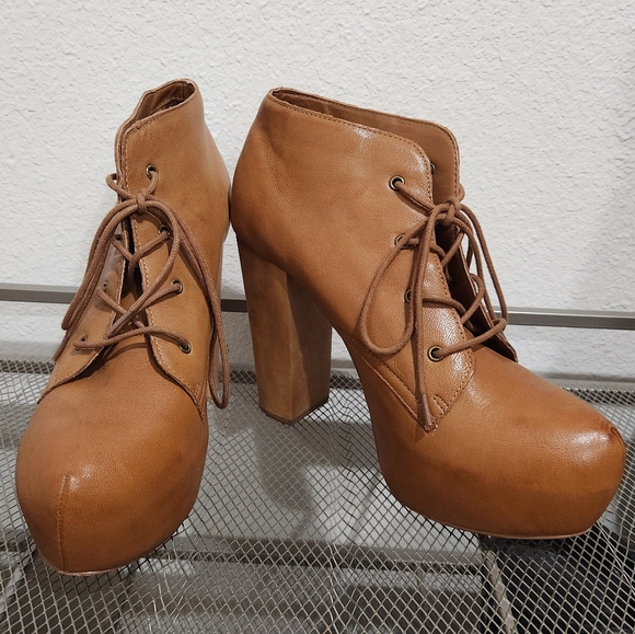 Platform Booties - Picture 1 of 11
